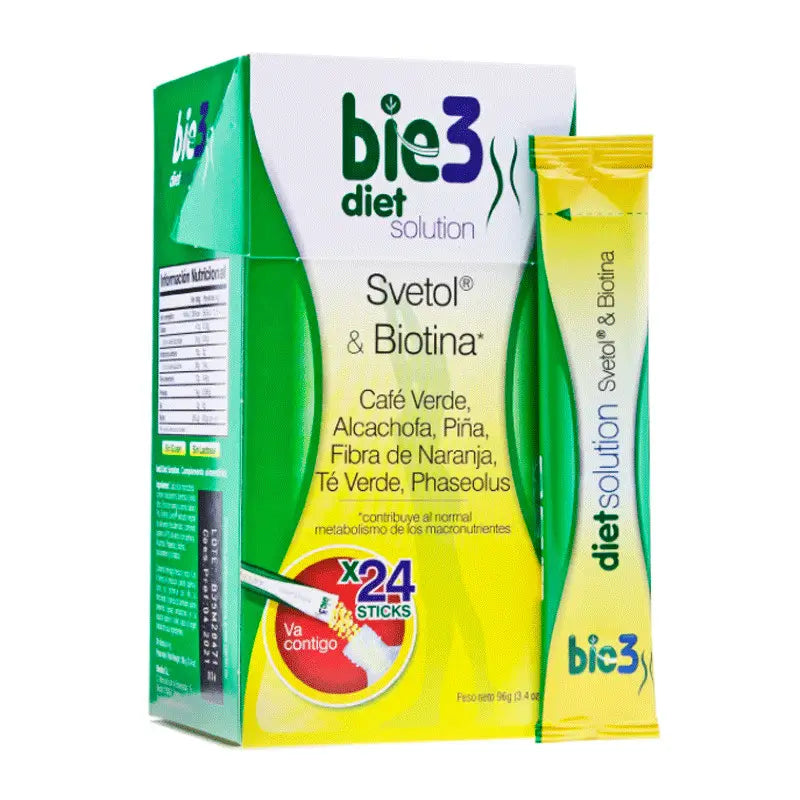 Bie3 Diet Solution with Svetol and Biotin 4 g 24 sachets