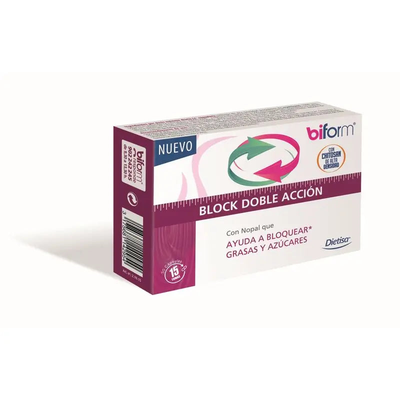 Biform Block Double Action , 30 capsules