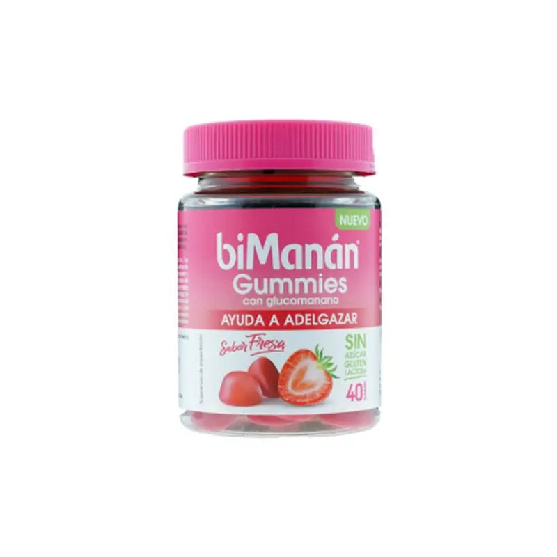 Bimanán Gummies With Glucomannan, 40 gummies
