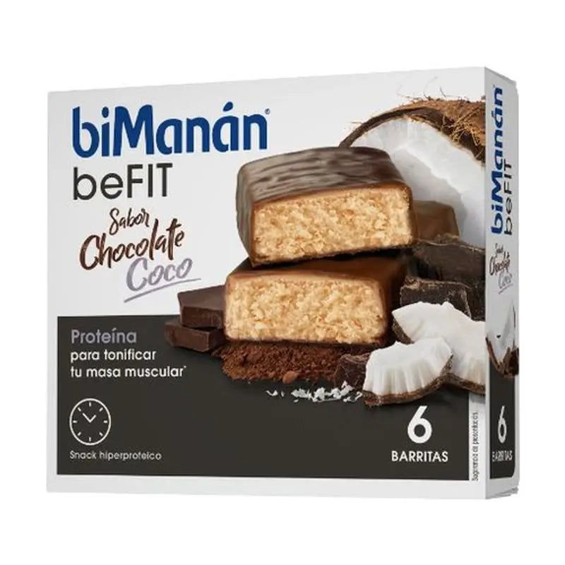 Bimanán Protein Bars Coconut, 20 units