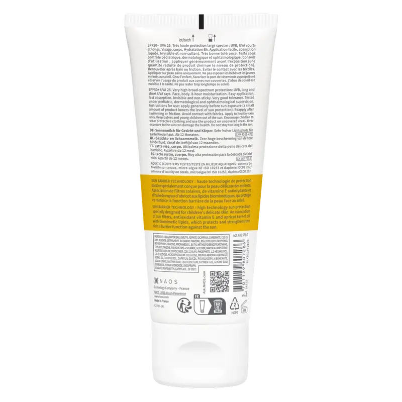 Bioderma Photoderm Pediatrics Lait SPF50+ Sunscreen, 100 ml