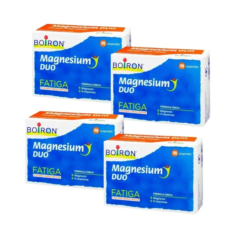 BOIRON Magnesium Duo Pack 4 x 80 Tablets