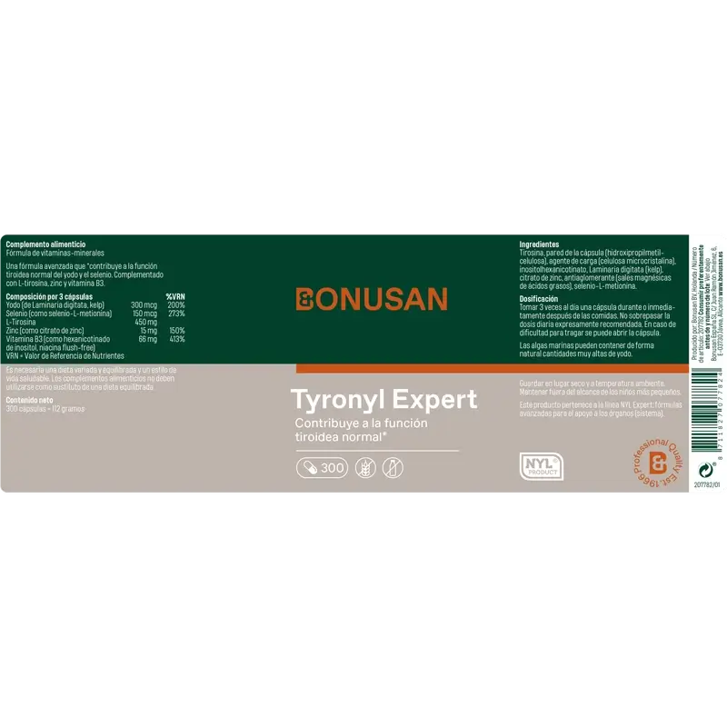 Bonusan Tyronyl Expert, 300 capsules