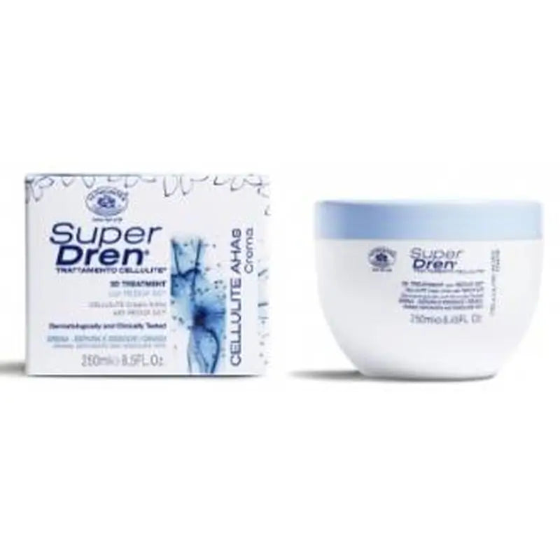 Bottega Di Lungavita Super Dren Anti-Cellulite Cream With Ahas 250Ml.