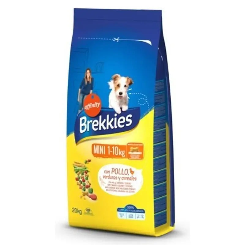Brekkies Dog Food Mini Chicken, 20 kg