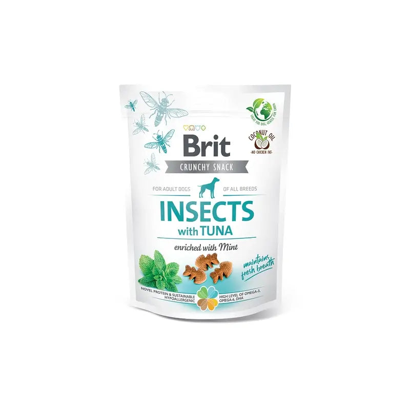 Brit Care Dog Crunchy Insect Tuna 6 x 200 grams