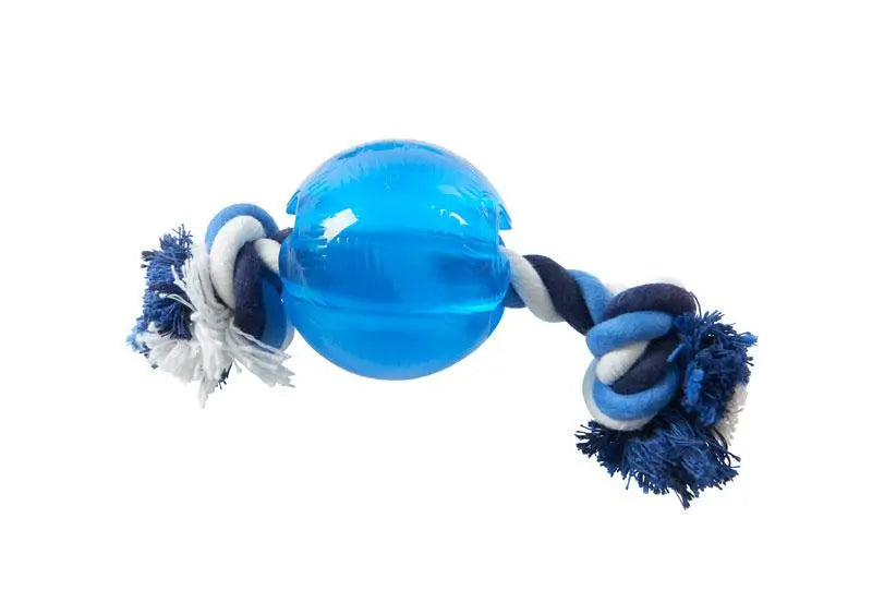 Buster Ball With Blue Rope M 7,5Cm
