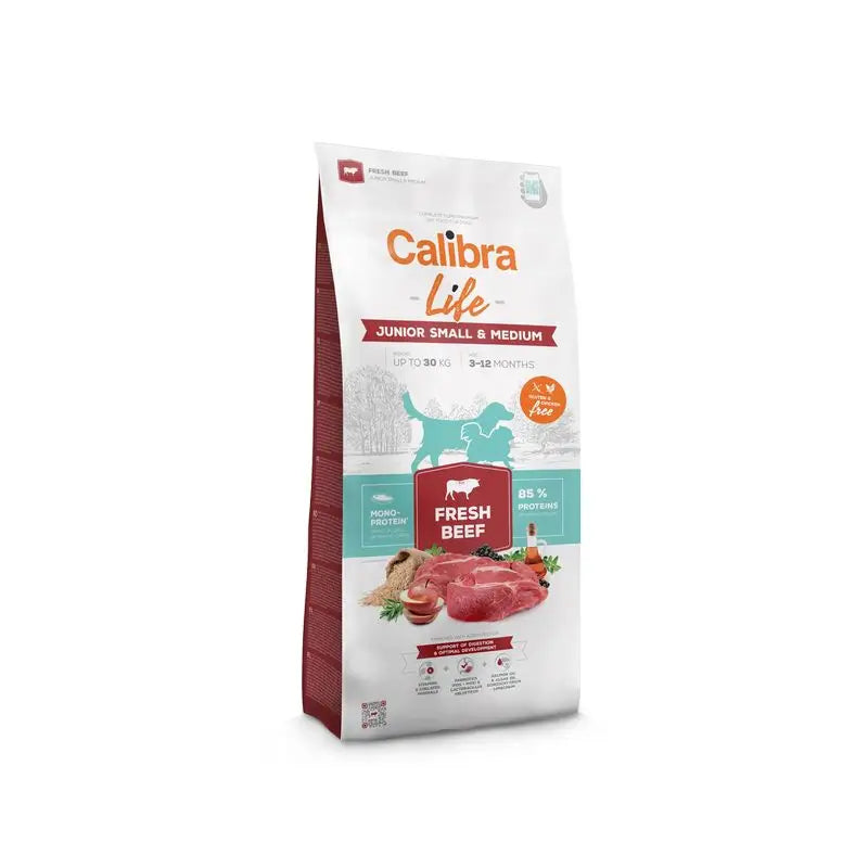 Calibra Dogs Life Junior Small & Medium Fresh Beef 2,5Kg