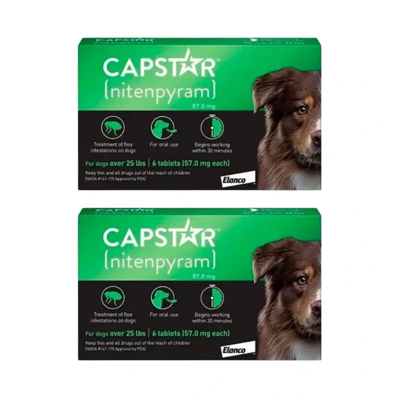 Capstar 57 Mg Dog 11-60kg, 12 Tablets