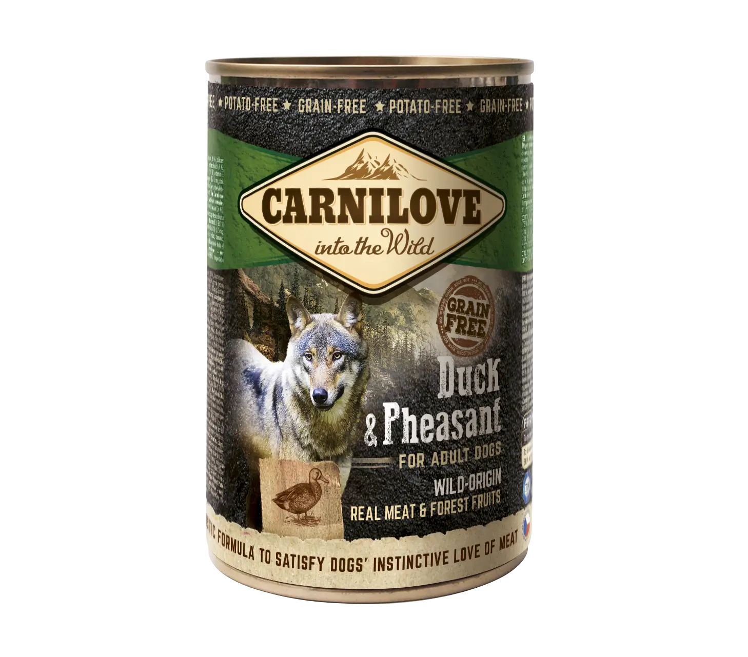 Carnilove Canine Canine Adult Duck Pheasant Box 6X400Gr wet dog food