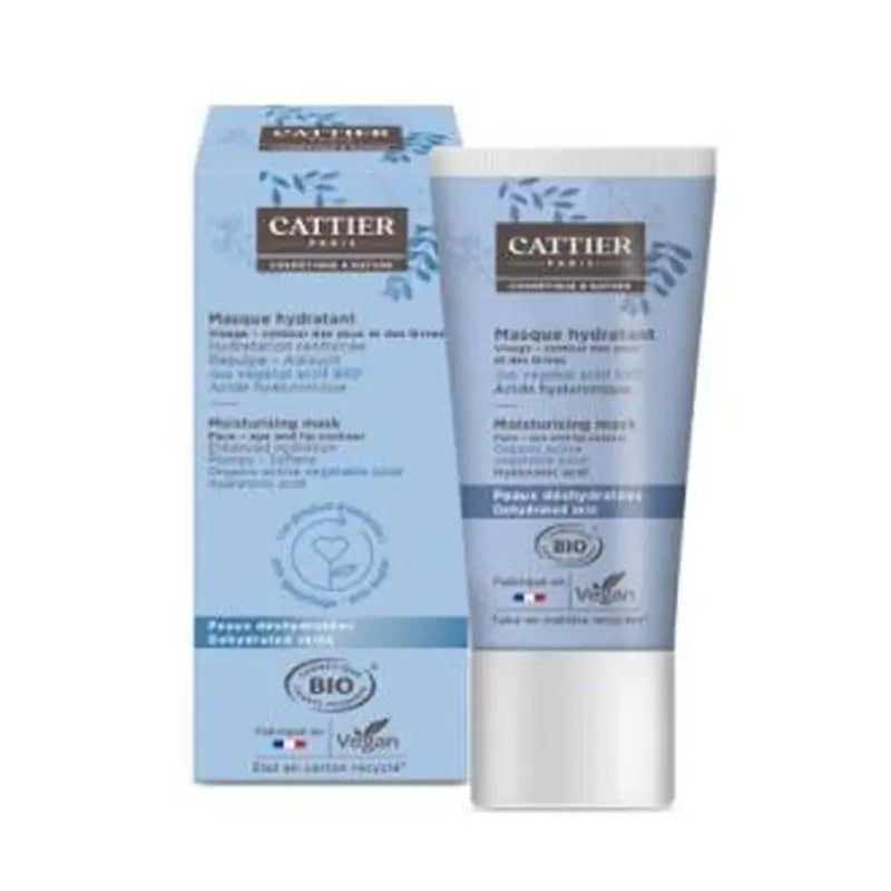 Cattier Moisturising Face and Neck Mask 50Ml.