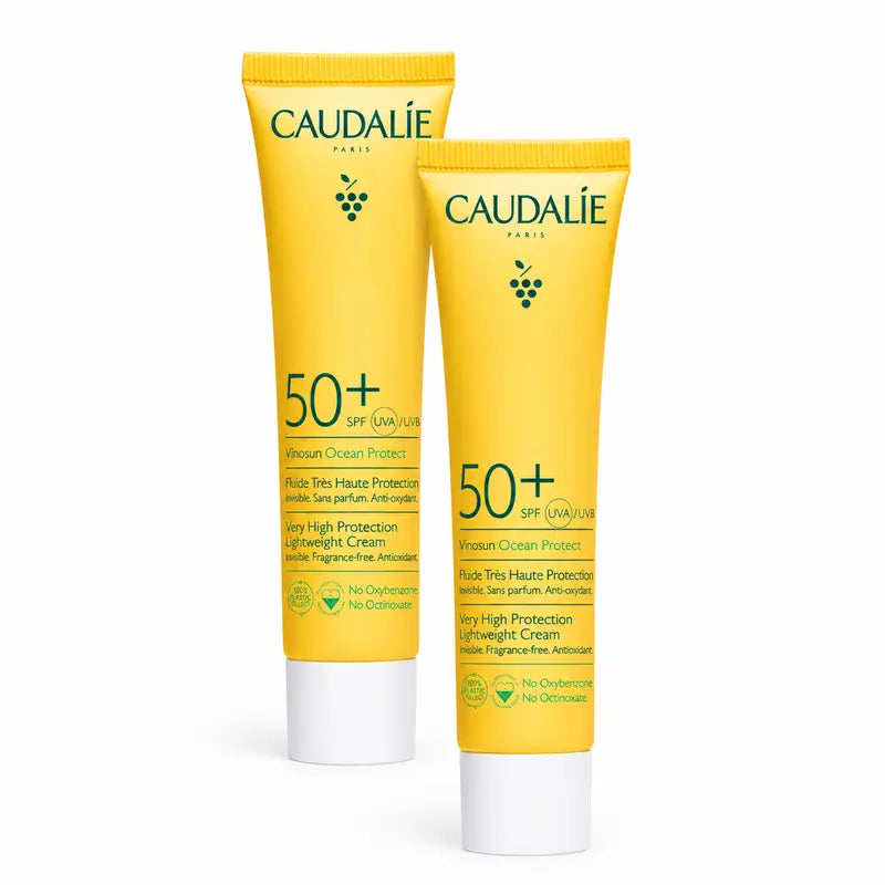 Caudalie Vinosun Very High Protection Fluid SPF50+ 2 x 40 ml pack