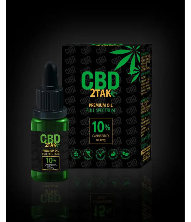 Cbd-2-Tak 10% CBD Oil, 10 ml