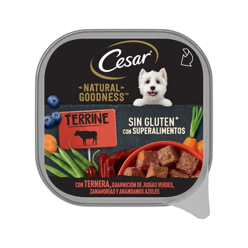 Cesar Natural Muiltipack Beef 16X100Gr
