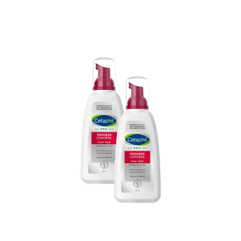 Cetaphil Pro Redness Control Cleansing Foam 235 ml, pack of 2