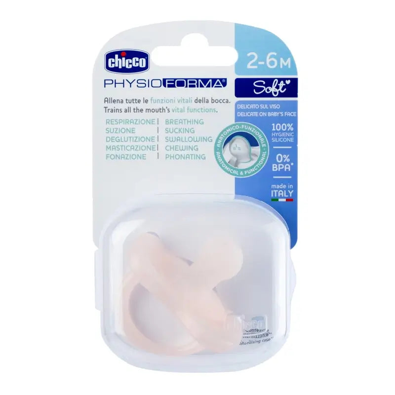 Chicco Pacifier Physioforma Soft Pink 2-6M 1 Unit