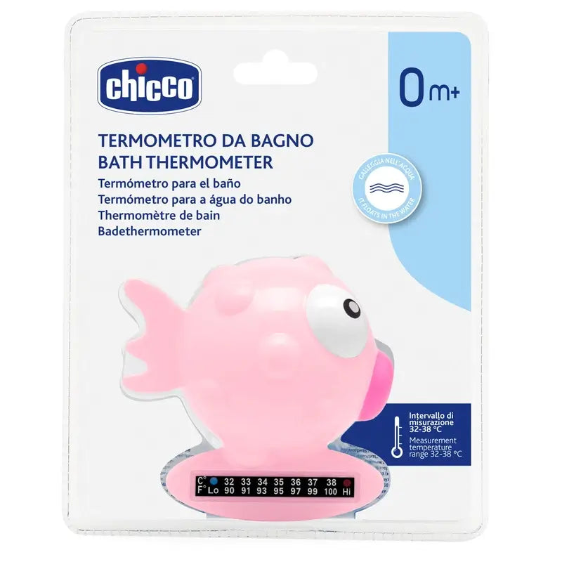 Chicco Pink Fish Thermometer