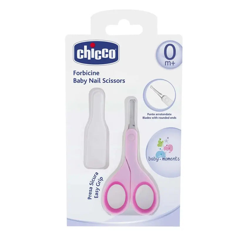 Chicco Safety Edge Scissors Pink
