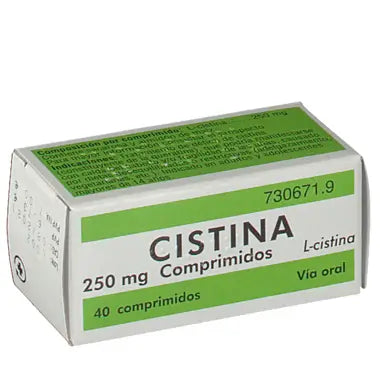 Cystine 250 mg 40 Tablets