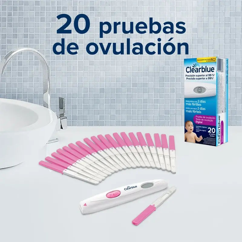 Clearblue Digital Ovulation Test, 20 Tests