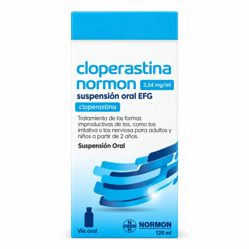 Cloperastine Normon Efg 3.54 Mg/ ml Oral Suspension 120 ml
