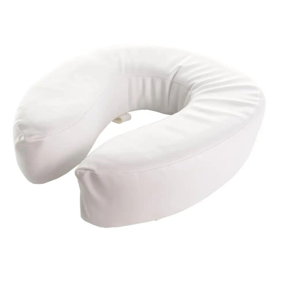 Soft-touch foam toilet seat raiser, 10 cm