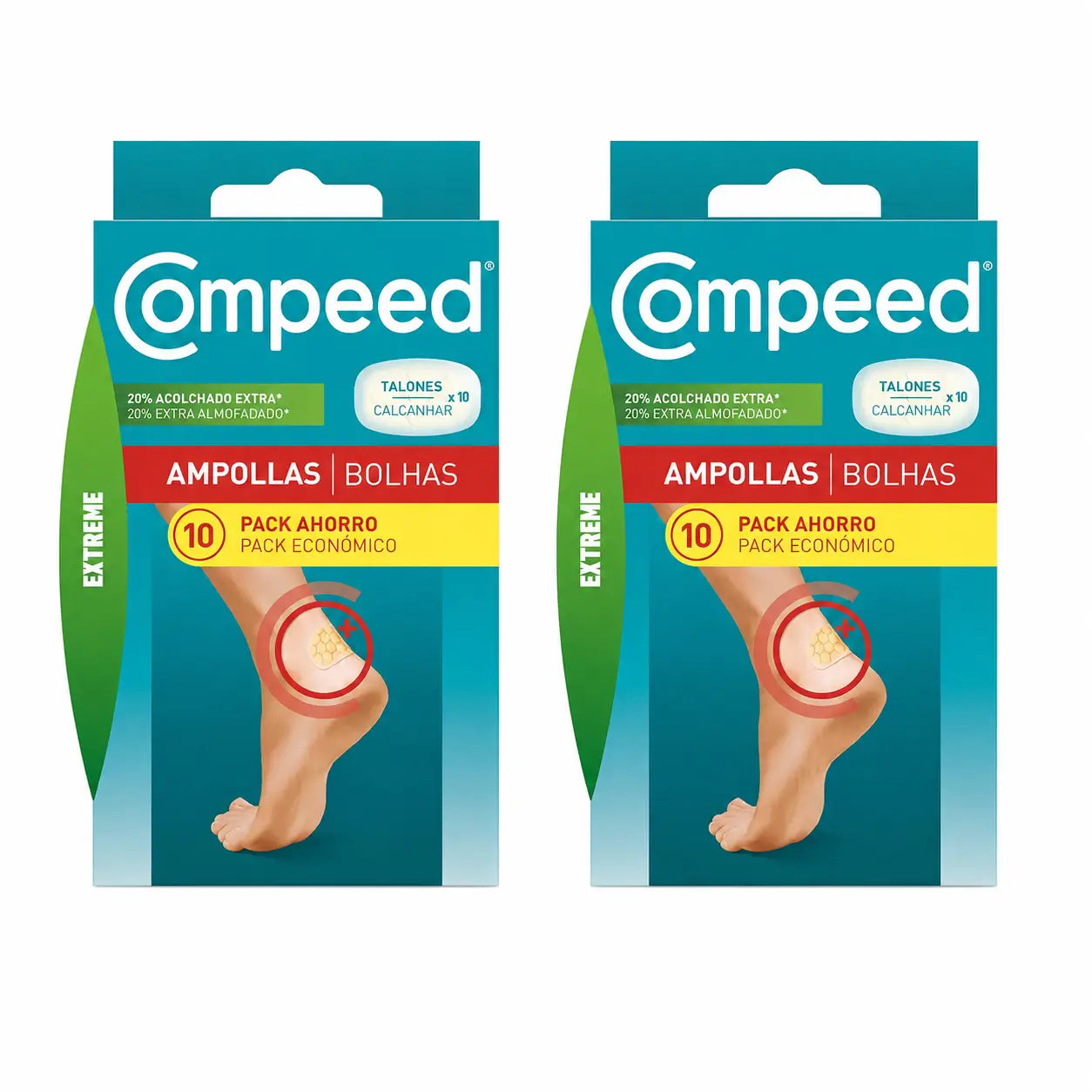 Compeed Extreme Blister Plasters, 10 plasters, Pack of 2