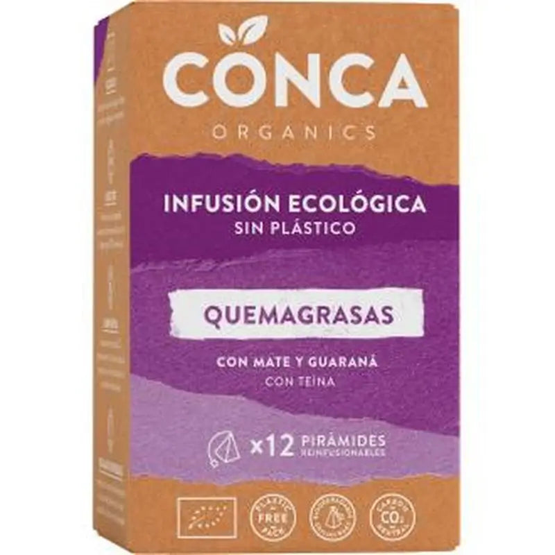 Conca Organics Fat Burning Infusion 12Pyramids. Eco