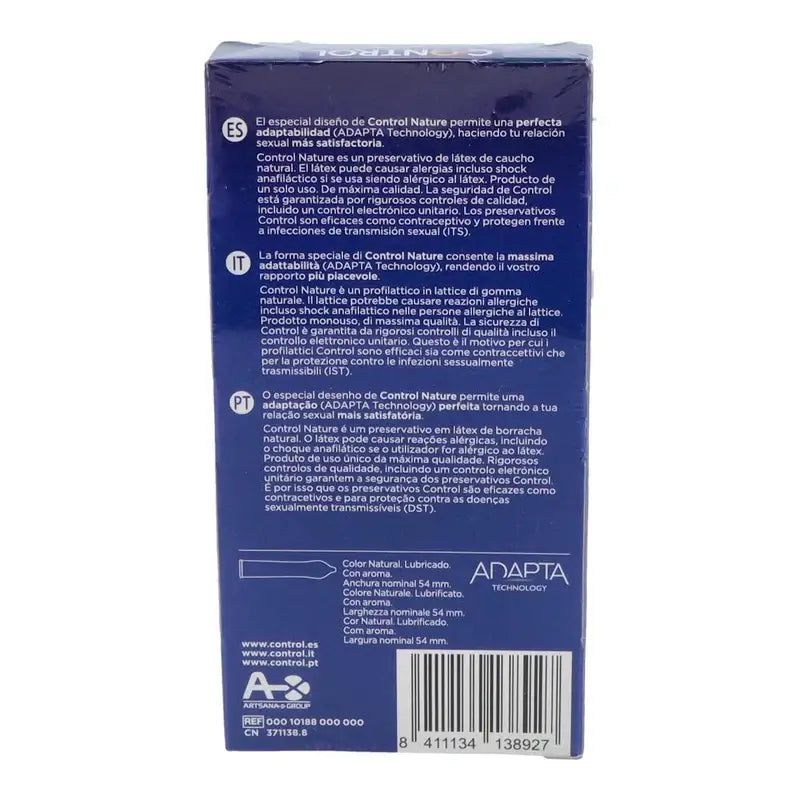 Control Condoms Nature, 6 pieces