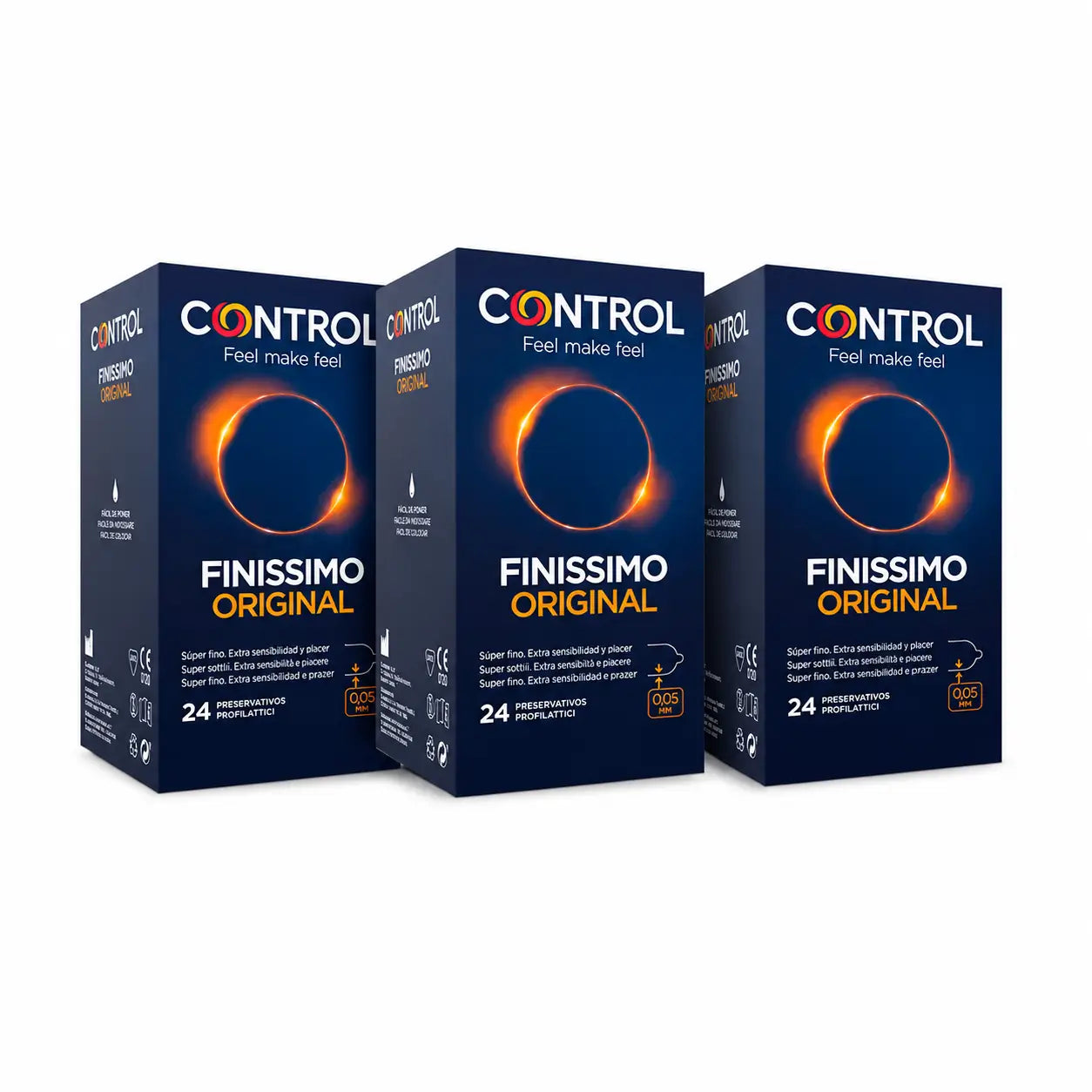 Finissimo Original Control, 24 pieces, pack 3
