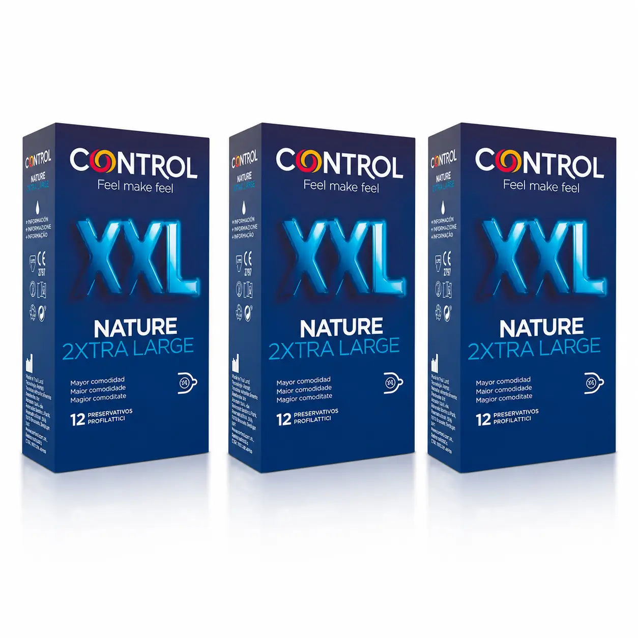 Control Nature Xxl, 12 pieces, pack 3