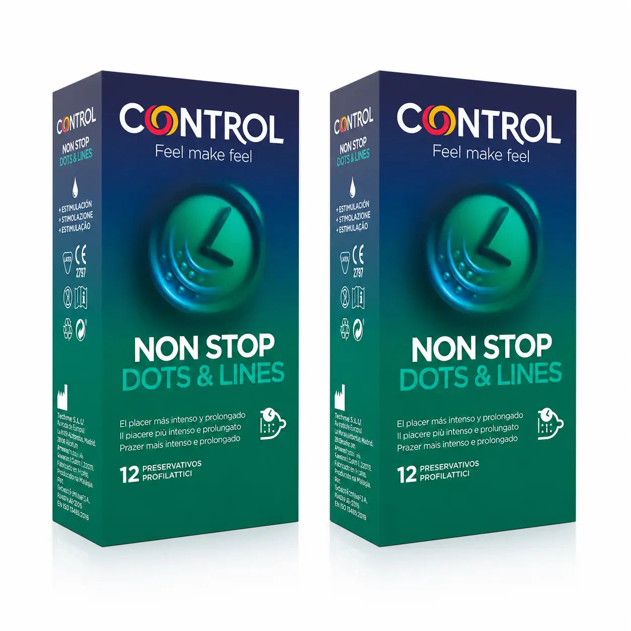 Control Non Stop Dots & Lines, 12 pcs., pack 2