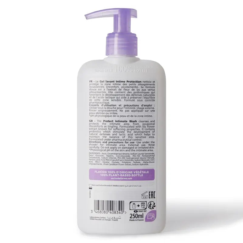 Corine De Farme Intimate Hygiene Protection Gel, 250 ml