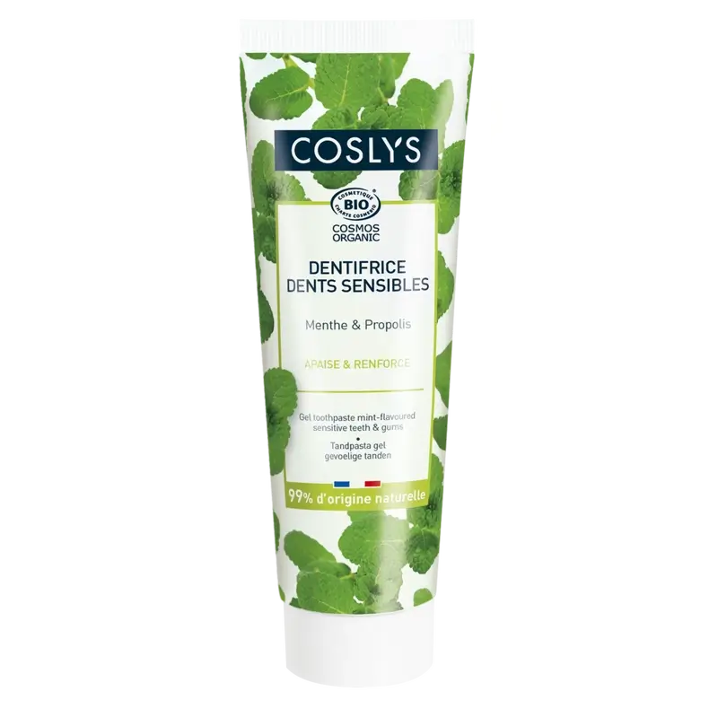 Coslys Toothpaste Gel For Sensitive Teeth And Gums, 100 gr