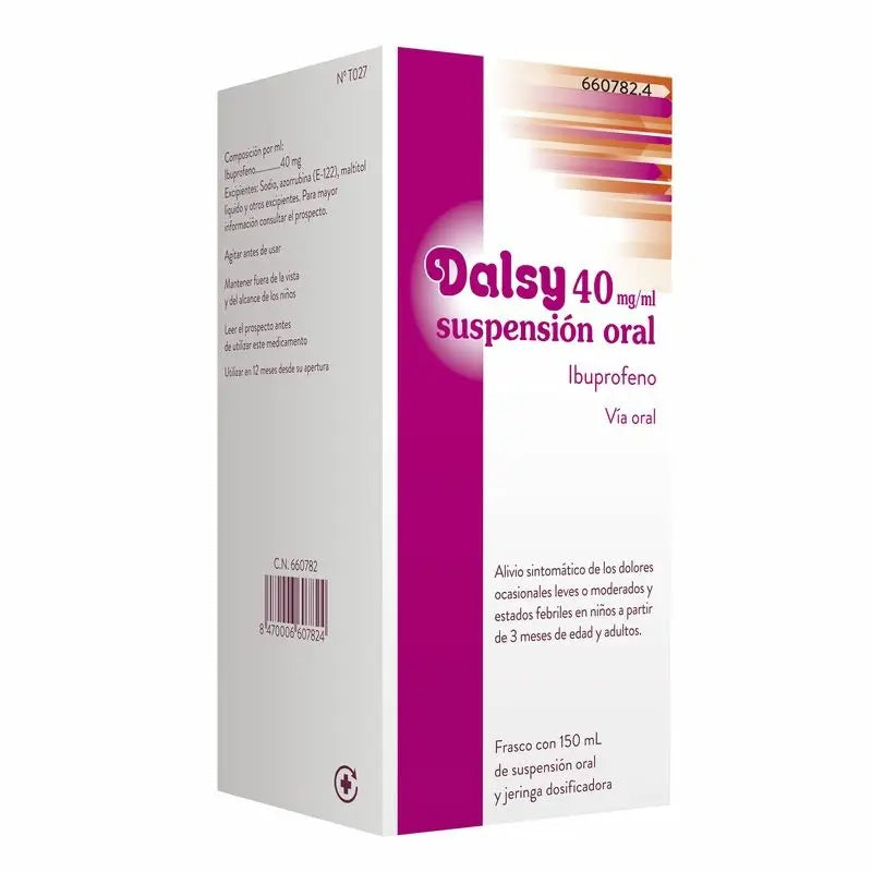 Dalsy 40 mg/ml Oral Suspension 150 ml