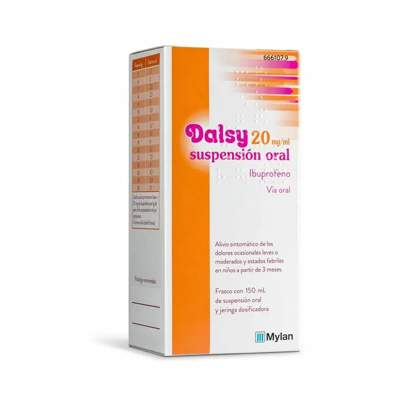 Dalsy 20 Mg/ ml Oral Suspension 200 ml