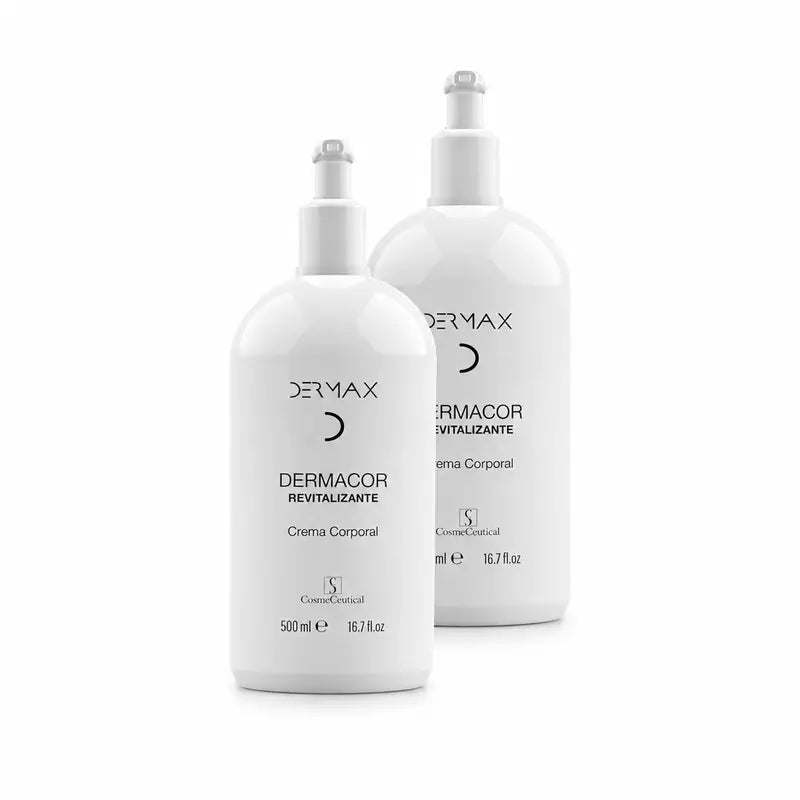 Dermax Dermacor Body Cream, Pack of 2 x 500 ml