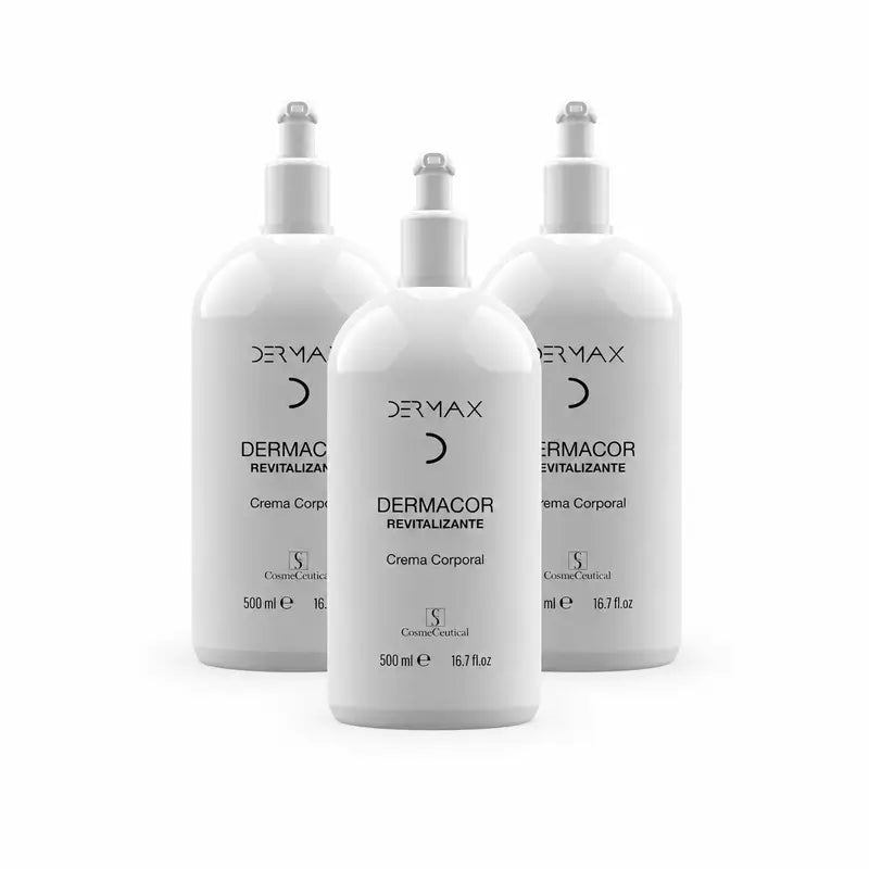 Dermax Dermacor Body Cream, Pack of 3 x 500 ml