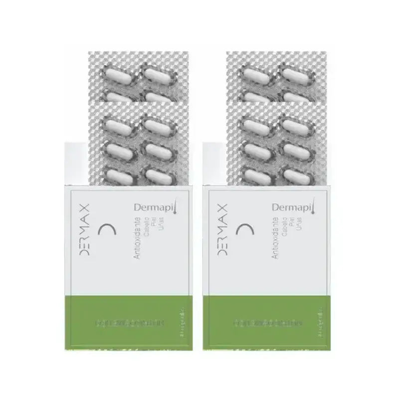 Dermax Dermapil Hair, Skin & Nails, Pack 2 x 30 capsules