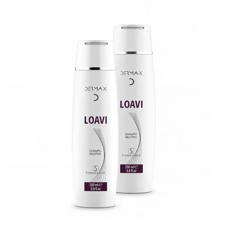 Dermax Loavi Neutral Shampoo, Pack of 2 x 200 ml