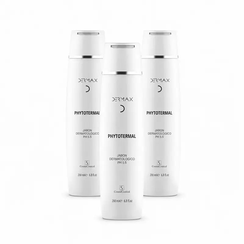 Dermax Phytotermal Dermatological Soap pH 5.5, Pack of 3 x 200 ml