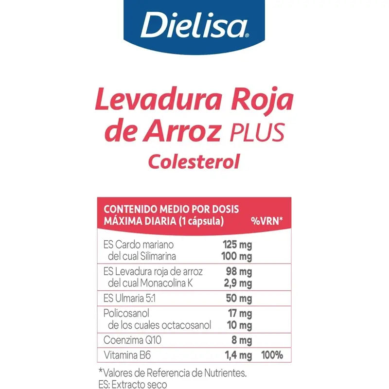 Dietisa Dts Red Yeast Rice Plus, 60 capsules