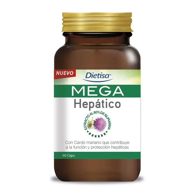 Dietisa Mega Hepatic , 60 capsules