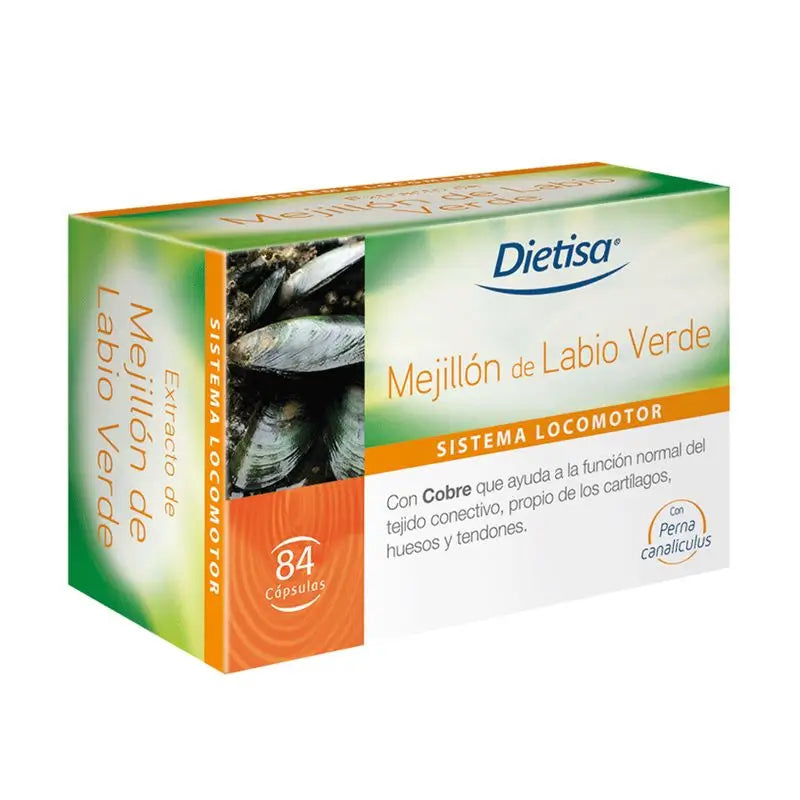 Dietisa Green Lipped Mussel , 84 capsules