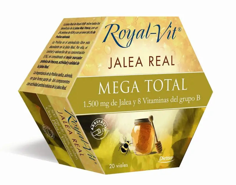 Dietisa Royal Vit Mega Total 1500 Mg, 20 Vials