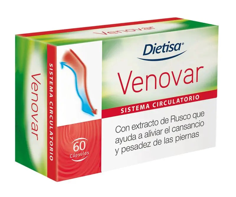Dietisa Venovar, 60 Capsules