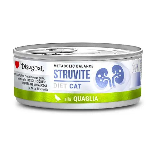 Disugual Diet Cat Struvite Quail 12X85Gr