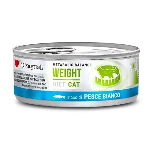 Disugual Diet Cat Weight White Fish 12X85Gr