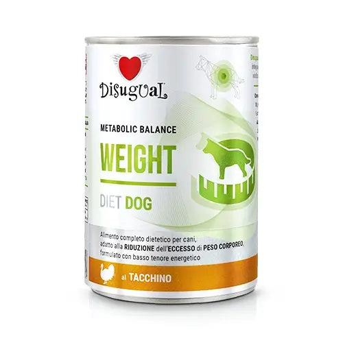 Disugual Diet Dog Weight Turkey 6X400Gr