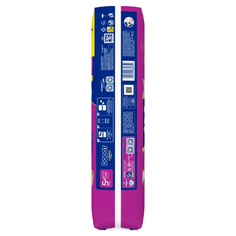 Dodot Activity Size 5+ Extra Jumbo (12-17 Kg), 48 Nappies